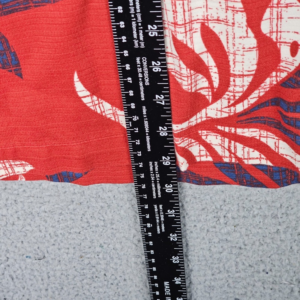 Quiksilver Waterman Shirt Mens S El Moro Fire Print Comfort Button-Up AQMWT03527 - Picture 3 of 8